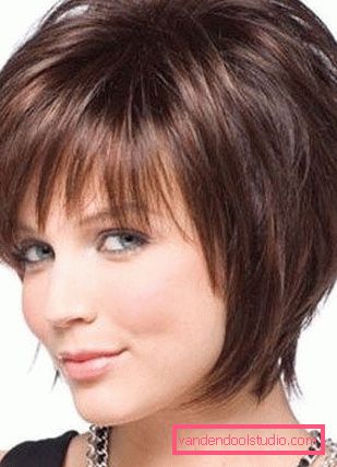 боб каре для круглого особи