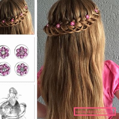 Ажурна французька коса