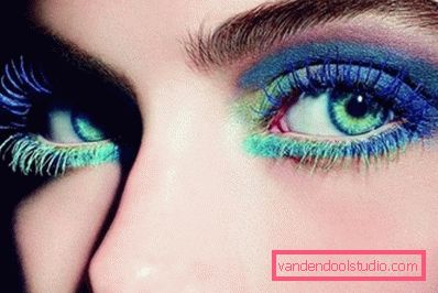 makeup з яскравими кольоровими тінями makeup з яскравими кольоровими тінями