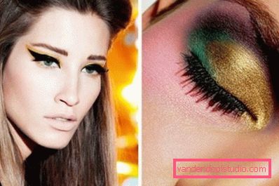 незвичайний кольоровий макіяж незвичайний кольоровий макіяж