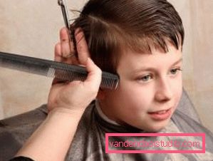 Дитячі стрижки для хлопчиків Дитячі стрижки для хлопчиків початкової школи