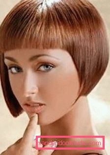 Стрижка каре на ніжці з чубчиком Ефектна і стильна стрижка каре на ніжці