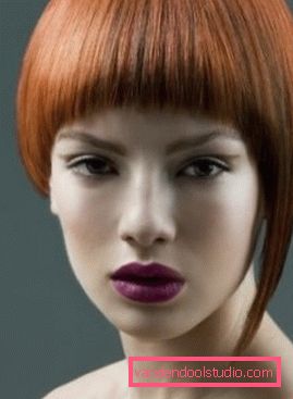 Стрижка паж Елегантна стрижка паж на коротких і середніх волоссі