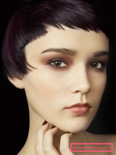 Стрижка паж Елегантна стрижка паж на коротких і середніх волоссі