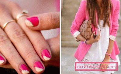 nail art в малиновому кольорі nail art в малиновому кольорі