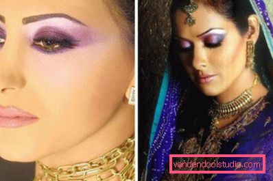 бузковий makeup очей