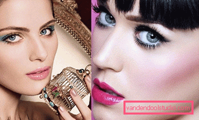 makeup для сіро-блакитних очей