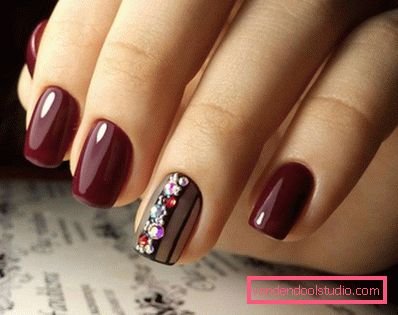 Стильний манікюр на короткі нігті