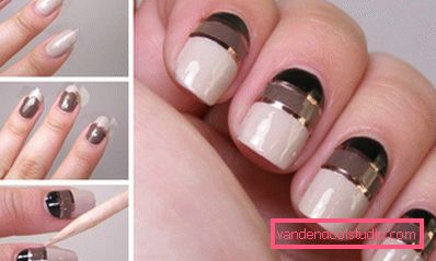 кавовий nail art кавовий nail art