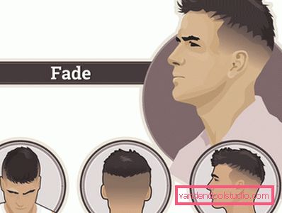 Чоловіча стрижка Фейд - фото і види зачісок в стилі Fade
