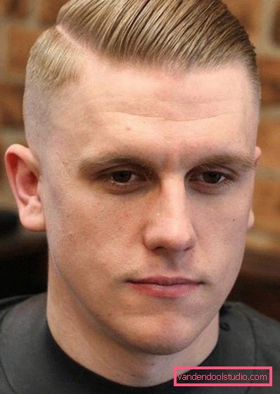 чоловіча зачіска з поголеними боками (скронями) і потилицею Чоловічі зачіски з поголеними скронями - як називаються і які бувають