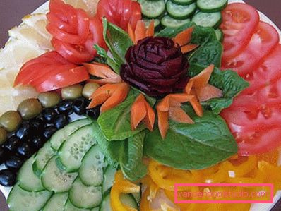 Святкові нарізки на стіл
