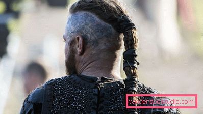 Зачіска Рагнара Лодброка з серіалу «Вікінги»