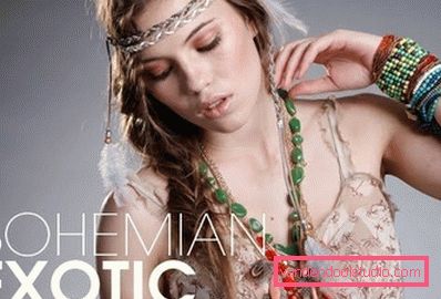 дівчина із зачіскою Boho Shic дівчина із зачіскою Boho Shic