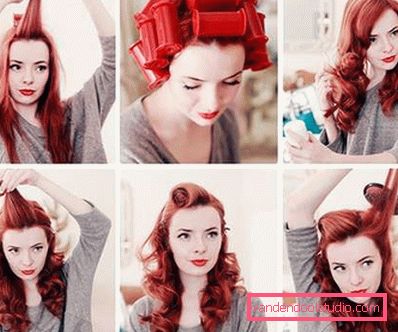 створення зачіски в стилі pin up створення зачіски в стилі pin up