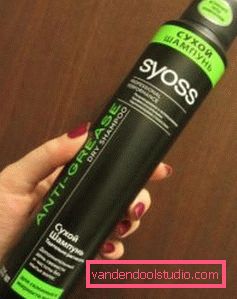 Сухий шампунь для волосся Syoss Сухий шампунь для волосся - 5 кращих шампунів