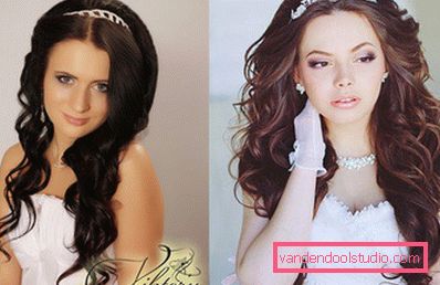 Весільні зачіски на довге волосся - 250 актуальних фотографій